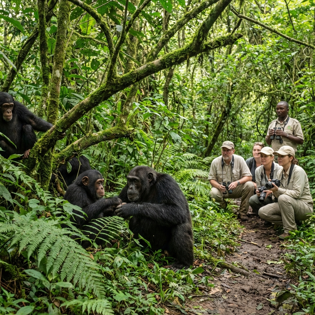 Chimpanzee Tracking Kibale